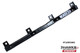  Reverse or interface view of dual fan lower mounting bracket for 1987-1992 Camaro / Firebird / Trans Am