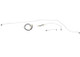 1988-1992 Camaro / Firebird V8 FI (DS Routing) Tank to Pump 3/8" Main Fuel Lines 3pc