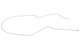 1988-1992 Camaro / Firebird V8 Carbureted & FI (DS Routing) 1/4" Fuel Vapor Line 1pc