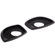 1987-1990 Firebird GTA/Trans Am Door Handle Bezel Trim, New Reproduction, Hawks Restoration Parts, Pair, Black