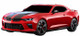 2016-2018 Chevrolet Camaro SS V8 Coupe or Convertible GM-Licensed Rally Stripe Kit, Phoenix Graphix 16CAMRSV8