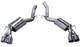 2012-15 Camaro V8 ZL1/Z28/1LE Quad-Tip Axle Back Mufflers W/Quad S/S Tips (CUT TO FIT TO FACTORY SYSTEM), American Racing 