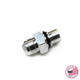 TPI SBC Cold Start 9th Injector Plug, -8AN, Billet Aluminum, Hawks Motorsports