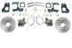 82-92 Camaro Firebird 10" Rear Disc Brake Conversion Kit W/ Drilled & Slotted Rotors