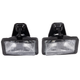 1985-1992 Camaro IROC-Z / Z28 Fog Lights with Brackets, Pair, New Reproduction, Hawks Restoration Parts HT5974579 / HT5974580