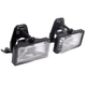 Complete fog-light assembly pair with brackets and glass lenses for 1985-1992 Camaro IROC-Z and Z28 models. Hawks Motorsports 864-855-2694