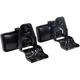 1985-1992 Camaro IROC-Z / Z28 Fog Lights with Brackets, Pair Installation brackets upper view