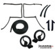 1982 - 1992 Camaro / Firebird / Trans Am base T-top weather seal kit,
Primary t-top seals
Secondary t-top seals
Door Hull seals
Side Window 1/2 Arrow seals
Hatch weather seal.