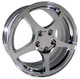 Corvette C5 Wheels Chrome 17x9.5, Set of 4