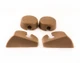  1988-1992 Camaro / Firebird Rear Hatch Strut Cover Trim Kit, Beechwood