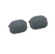 1991-1992 Firebird Cupholder Plugs, Reproduction, Pair, Gray