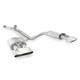 1990-1995 Corvette Exhaust: 3", Chambered Turbo Mufflers for factory manifolds, Stainless Works