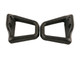 1993-2002 Camaro / Firebird Coupe Ebony / Black Seat-Belt Shoulder Guides, Pair