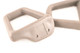Detail view of coupe seat-belt shoulder-guide pair HT9715/9714