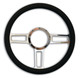 Launch Billet Steering Wheel Polished Spokes