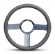 Linear Billet Steering Wheel Polished Spokes