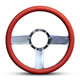 Linear Billet Steering Wheel Clear Anodized Spokes