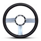 Linear Billet Steering Wheel Clear Anodized Spokes