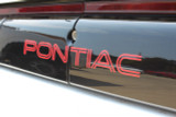 91-92 Trans Am / GTA PONTIAC Center Taillight Decals, Red