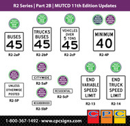 Understanding the 2023 MUTCD Updates to the R2 Sign Series