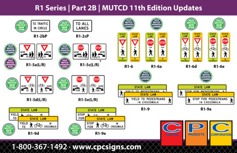  Important Updates from the 2023 MUTCD – Regulatory Signs & Plaques | R1 Series | Part 2B