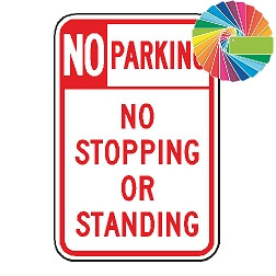 No Parking No Stopping No Standing | Header Words