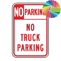 No Truck Parking | Header Words