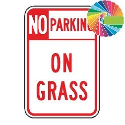 No Parking On Grass | Header Words