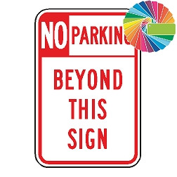 No Parking Beyond This Sign | Header Words