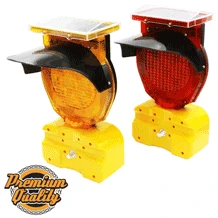 Premium Type B Fully Solar LED Warning Light
