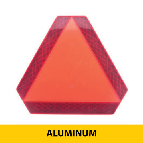 Slow Moving Vehicle Emblem (Aluminum)