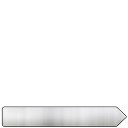Enlarge  
Simple Arrow 6:1 | Special Routed Shapes | Aluminum Sign Blanks