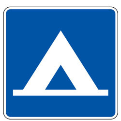 Camping (Symbol) Sign