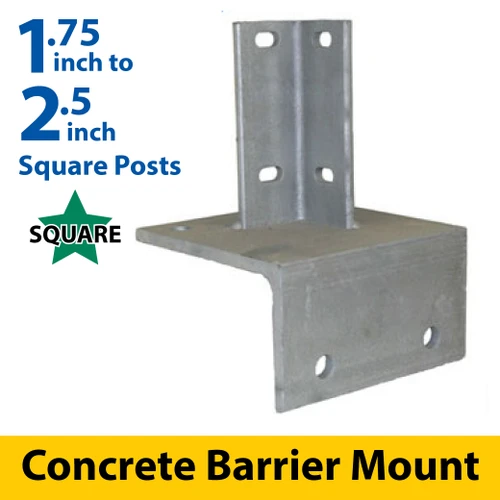 Concrete Barrier Mount Base