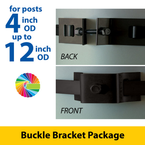 Semi Gloss Powder Painted Buckle Bracket Package