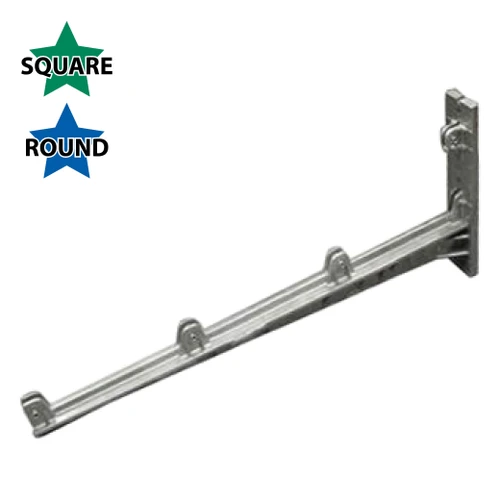 Silver 30" Cantilever Wing Bracket