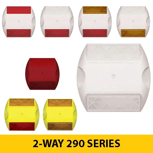 2 WAY 290 SERIES 3M Raised Pavement Markers [100/BOX]