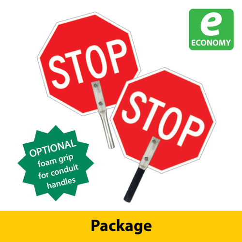 Economy STOP/STOP Hand Paddle Package