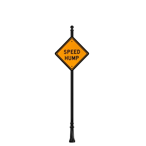Vicksburg | Standard Mount | Post System with Warning Package