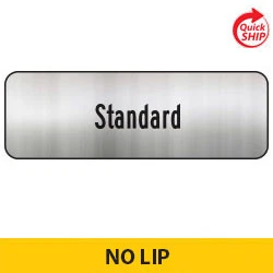 Standard Street Name .080 Aluminum Sign Blanks | No Lip