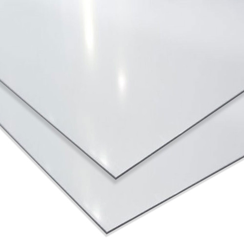 Painted White .040" Bendable Aluminum Sheets