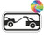 Tow Away Zone (Symbol Plaque) Custom Color Sign
