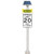 Solar LED Blinking School Speed Limit Sign Alert System