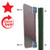 Diagram showing the installation of a sign saver