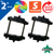 Semi Gloss Powder Painted B2B Back to Back Clamps for 2" Square Post