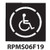 Reserved Symbol Polyvinyl Safety Floor Marking Stencil
