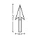 Straight Arrow | 3M™ Stamark™ Pre-Cut Pavement Marking Arrow Symbol