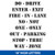 18 Inch High Polyvinyl Word Stencils