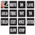 24 Inch High Polyvinyl Word Stencils