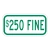 $250 Fine Plaque Green